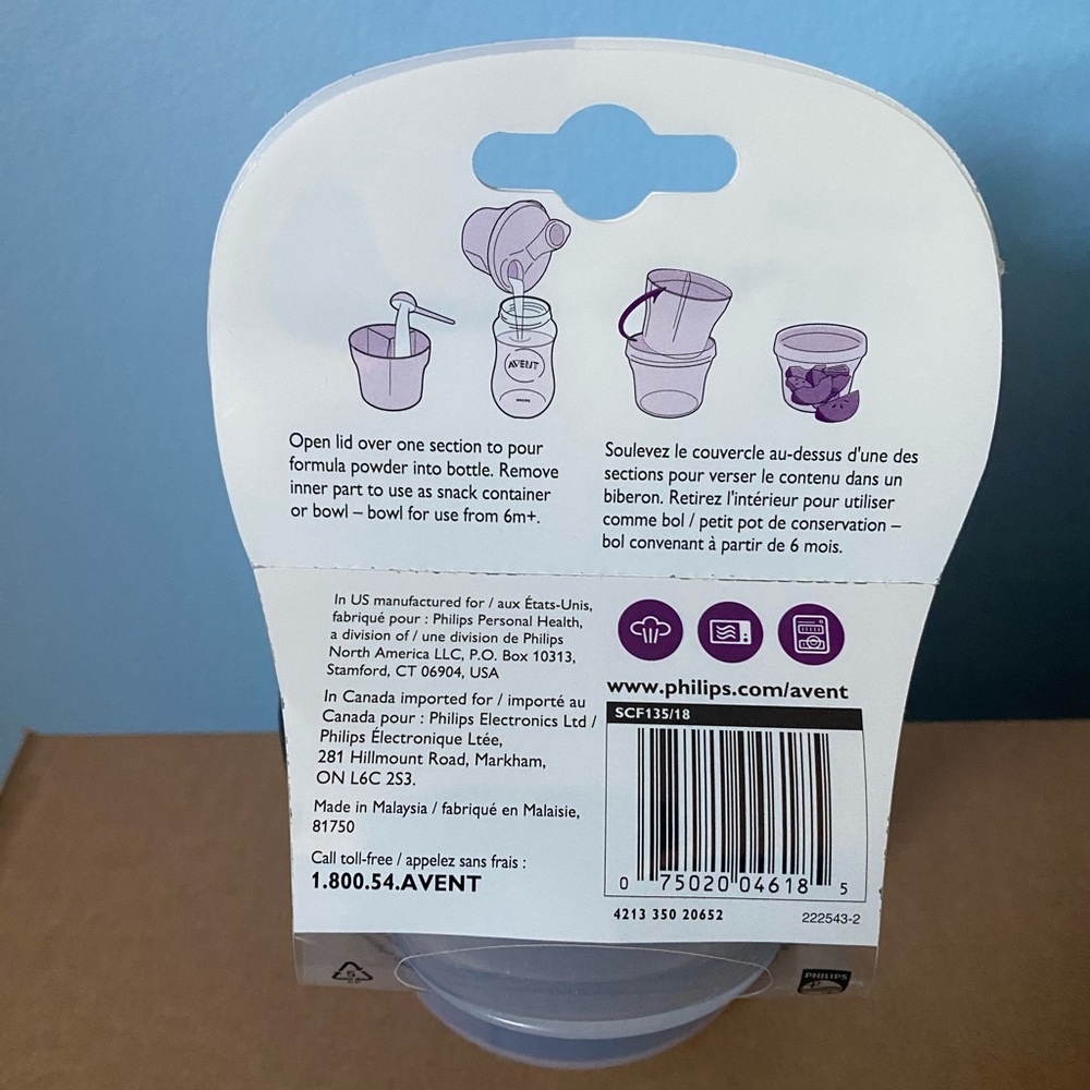 3 Compartment Storage Container - Picture 2 of 2